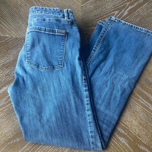 White House Black Market Blue Boot Cut Jeans Inseam 29"